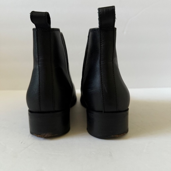 Nisolo Eva Everyday Black Leather Chelsea Boots Size 8 - Picture 5 of 13
